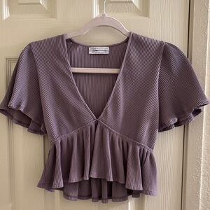 Purple urban outfitters tee